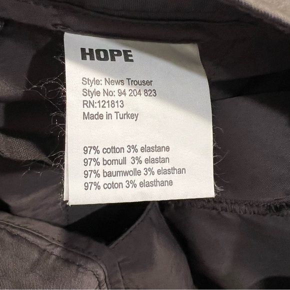Unisex HOPE Stockholm News Trousers Gray Pants - Picture 5 of 5
